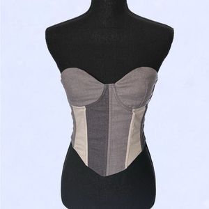 AKIRA Grey Duo Toned Courset